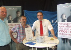 Marc Thomaes(l) en Kees van Nispen(r) hadden ook heel even tijd.