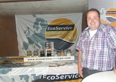 Jacky Dieleman stond er helemaal alleen voor vandaag.