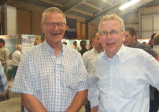 Evert Steenge van Squall en Jaap Brink van Kali hadden elkaar al lang niet gezien.