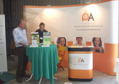 Ben Kimmann en David Kasse van het Productschap Akkerbouw