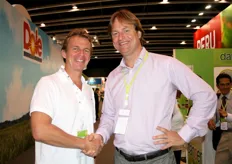 Marnix van Fraassen en Eric Lagerweij van Hagé International