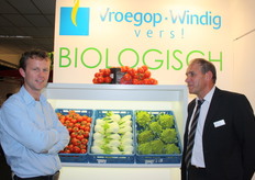 Vroegop's bioman Paul Fischer en Bertus Korver.