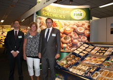 Corne Verboom, Els en Arie Verburg van Fresh Mushroom Europe