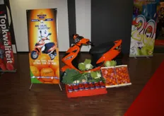 Deze scooter kun je winnen met sinaasappelen raden bij Willem Dijk