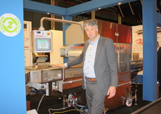 Gerrit Tijhof van Sismatec voor de Proseal machine, uitermate geschikt voor de AGF-sector.
