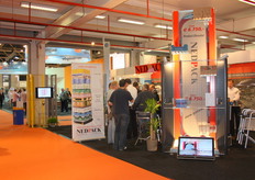 drukte in de stand van Nedpack
