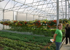 Iedere bezoeker werd door het eigen personeel rondgeleid.