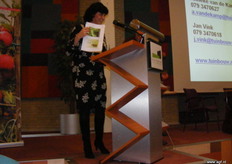 Anneke van de Kamp van het PT