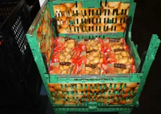 Mooie uitstraling van de aardappelen in de boxen van Polymer Logistics