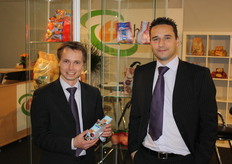 Evert-Jan Wassink en Romke van der Velden van Freshpack Handling Systems.