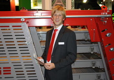 Grisnich toonde een machine die nog in ontwikkeling is, vertelde Henning Jansen Klomp