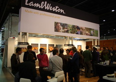 Bij LambWeston was het continue gezellig in de stand