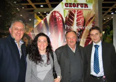 Ceofur staff and visitor. From left to right: Donato Di Donna, Cristiana Furiani, Rodolfo Furiani, Michele Bianco.