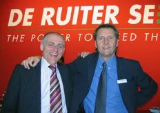 Twan Jacobs with Jan Leune, director of De Ruiter Seeds Italian division