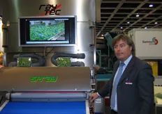 Raffaele Pezzoli, general manager of Raytec Vision, which is a firm of the Group SacmiSacmi_04 - Raytec Vision machine for vegetables sorting and controling