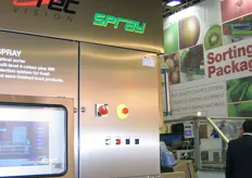 Raytec Vision machine for vegetables sorting and controling
