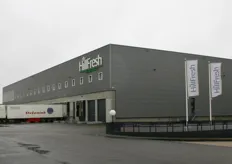 Het nieuwe logistieke centrum van Hillfresh op het voormalige Handelscentrum CHZ in Barendrecht.