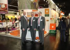 De mannen van Green Organics: Gerard de Pee, Jan Groen en Robbert Blok.