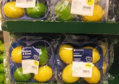Morrisons; lemons en limes in 1 verpakking