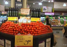 Whole Foods; trostomaten in combinatie met olijfolie