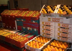 Opengesneden grapefruit