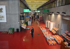 Rond 9 uur is het een stuk rustiger