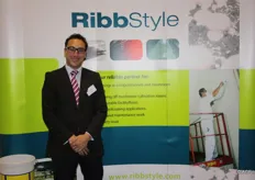 Boy Dirksen van RibbStyle. RibbStyle is gespecialiseerd in coatings en wereldwijd actief
