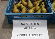 Deze peren hebben geen lang uitstalleven