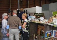 Nostalgie bij de stand van het Fruitteeltmuseum
