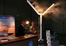 Stoom en lichteffecten bij Cumulus