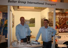 Cees Butter en Freek v/d Pol van de Butter Group. Het bedrijf transporteert hoofdzakelijk aardappelen door heel Europa.