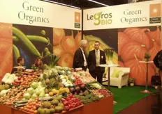Grote open stand van Green Organics.