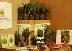 Biologische ananas uit Mexico.