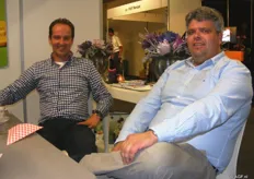 Leonard de Vries en Wim Kleinjan van Fruitypack