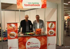 Corné Smulders van Foodservice Tomatoes en Frans van Aarle