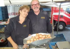 Aardappelverkopers Henk en Fia Kruythoff
