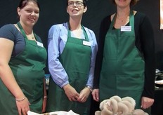 De dames van Verbruggen paddenstoelen en Heeren Portabella legden de veelzijdigheid van paddenstoelen uit.