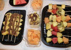 Chocolade doet het goed in combinatie met fruit