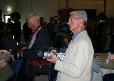 Er werd volop gefimd.