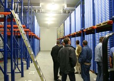 Bewaarcel lange bewaring. Cap. 210 pallets.