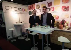 Frank de Graaff en Rudi Ensing van OTC (Organic Trade Company).