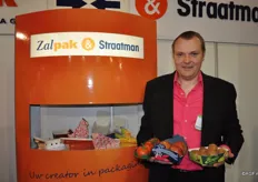 Patrick Stroeve van Zalpak & Straatman met luxe trays voor Jazz en Zespri