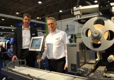 Olaf de Haan en Paul Wiggers van DIGI leverden onlangs een aantal machines aan Jansen-Dongen