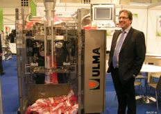 Roland Witvoet, sinds februari bij de firma Ulma Packaging.