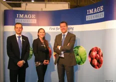 Ruud den Boer, Natascha van der Krogt en Allard van Asselt van Image flexibles - onderdeel van LC Machinery.