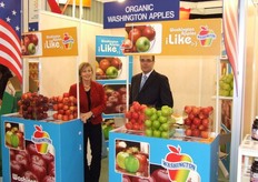 "Promotiekantoor Washington Apples met een eigen stand. Meer info over dit bedrijf klik hier"