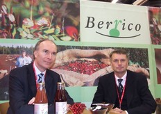 Bert-Jan Bakker en Renno van Dijk van Berrico leveren sinds kort ook gedroogde blueberries