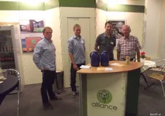 Willem Maris, Jonathan van Os, Arie van Horssen en Ruud Veerman van Alliance