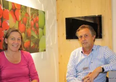 Jolanda Wijsmuller en Wes Janssen van Bayer Cropscience