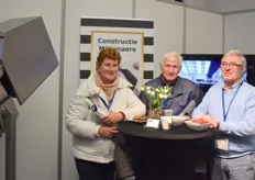 Luc Vermeersch, Paul Muyssen en Marie-Joseph Dejonghe van Constructie Mittenaere